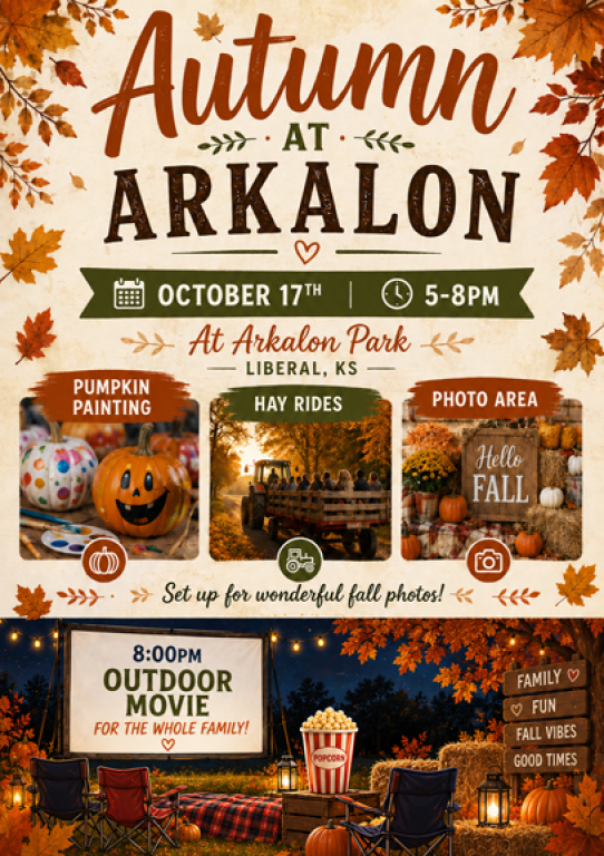 Arkalon to provide activities at fall event