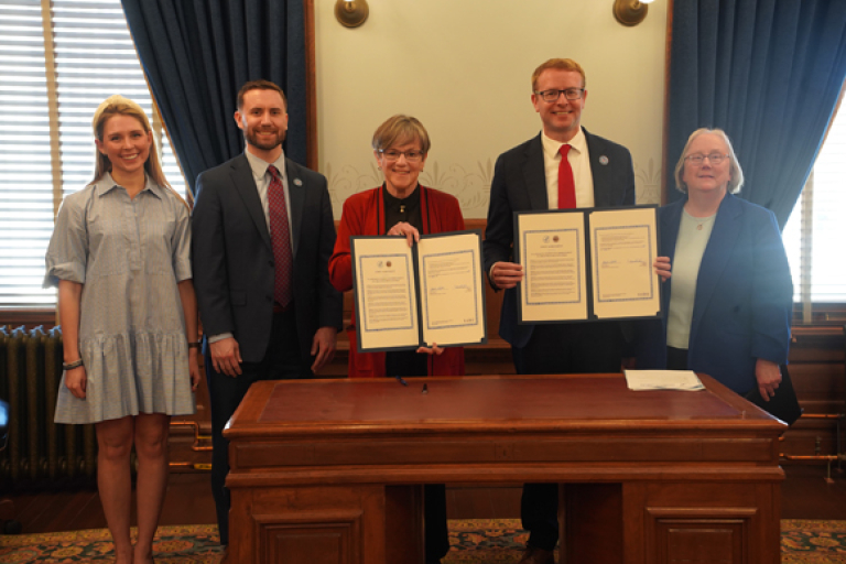 Kansas joins initiative to bolster access to foster homes