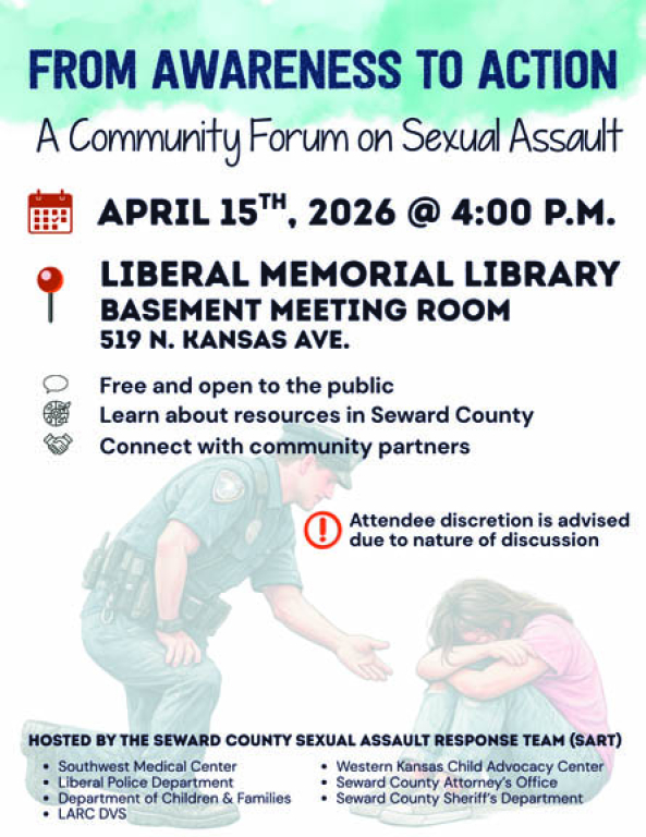 Community forum to discuss response to sexual assault