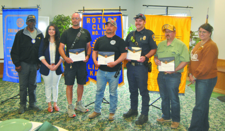 Rotary says ‘thank you’ to those who fought Pancake Day fires