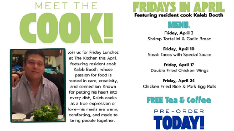 Booth bringing culinary skill to Baker Arts