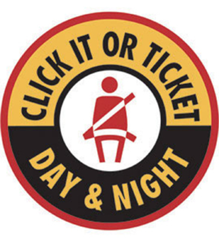 Click It or Ticket safety campaign stresses consequences of not wearing a seat belt