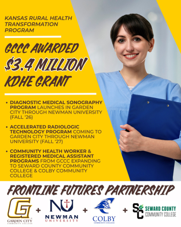 GCCC awarded $3.4 million grant to expand regional healthcare workforce and training opportunities