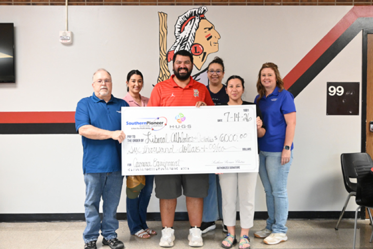 H.U.G.S. makes $6,000 donation to LHS
