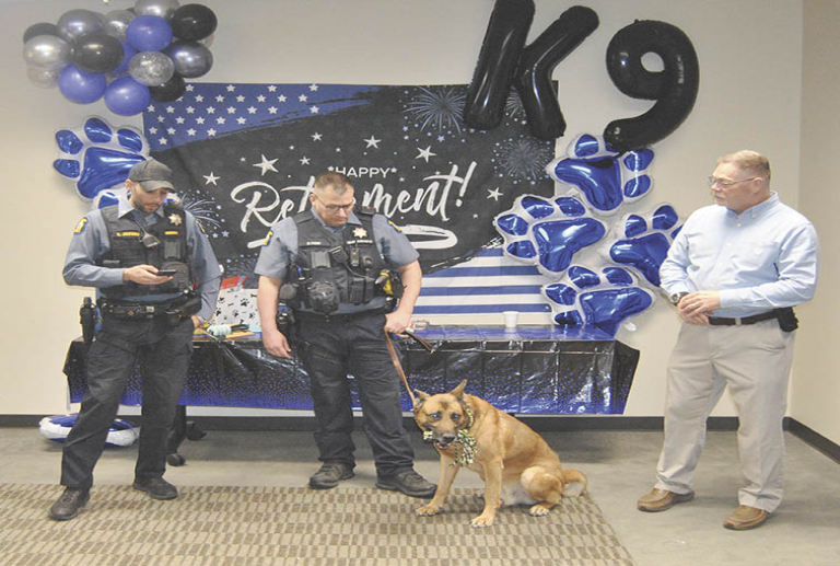 Britt retires from K-9 service to Seward County