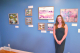 Hirt displays works in exhibit at Baker Arts Center