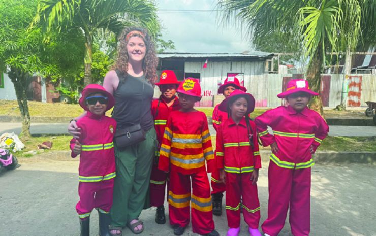Zoe Martin was ON A MISSION in Peru