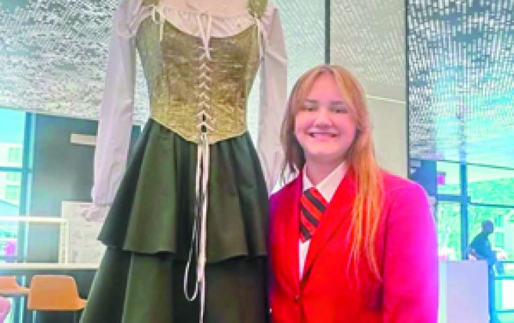 Horinek takes top spot in FCCLA designer contest