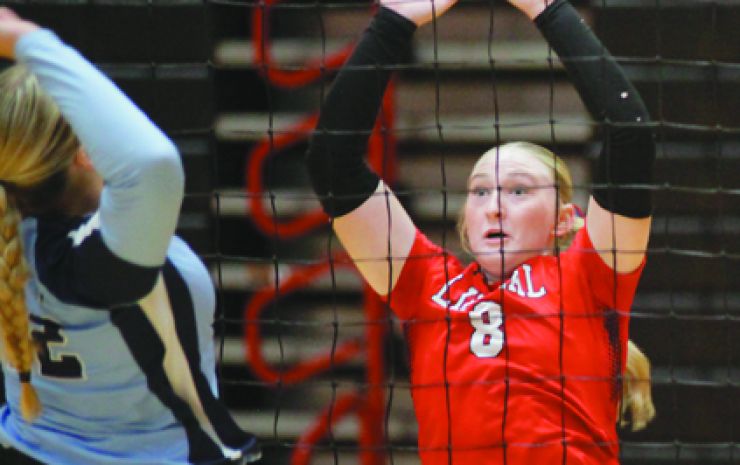 Lady Red falls short in close calls at home tournament