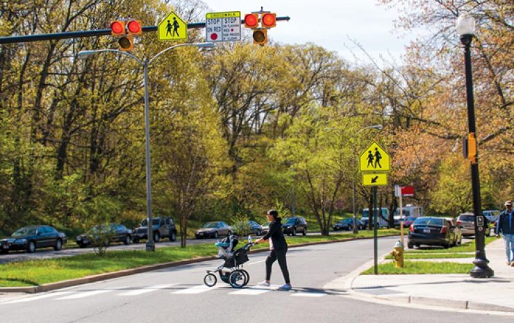Walkways provide great way to exercise, but pedestrian safety is key