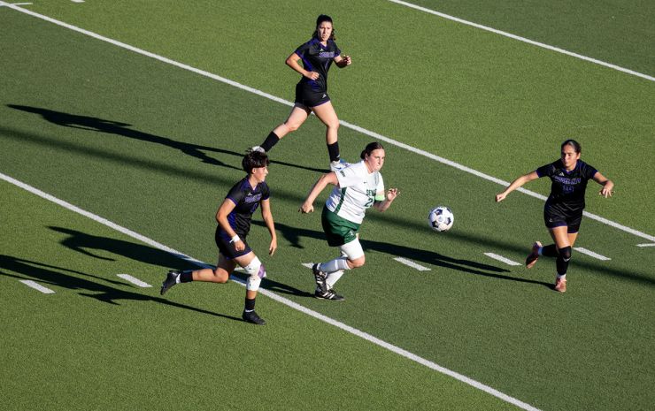 Lady Saints rally for key conference point