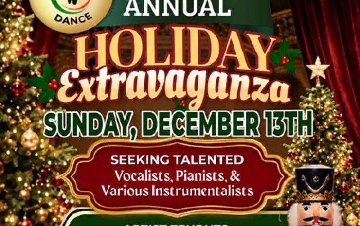 City seeking talent for Holiday Extravaganza