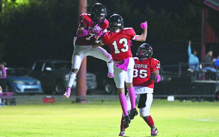 Cardinals dominate Bulls, 56-6