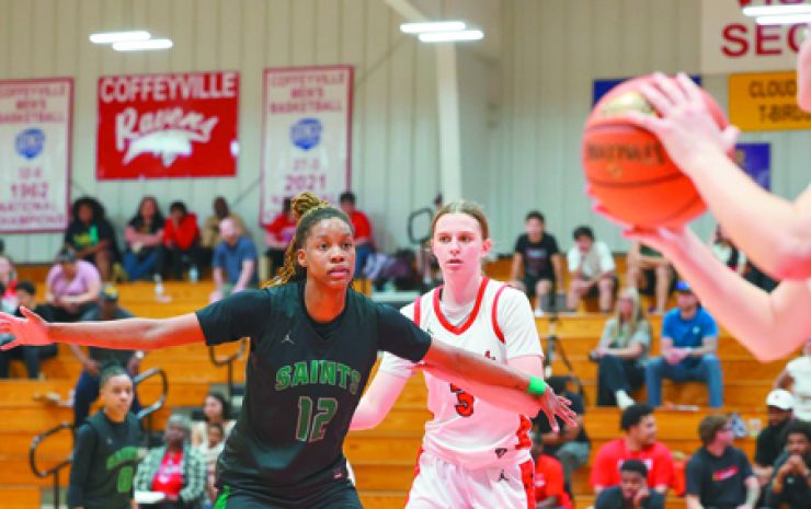 Lady Saints season comes to an end in Coffeyville