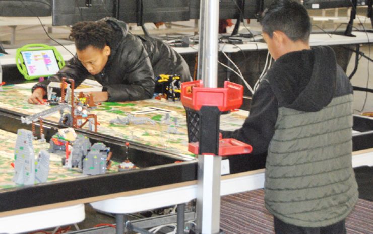 Robotics competition brings in area youth