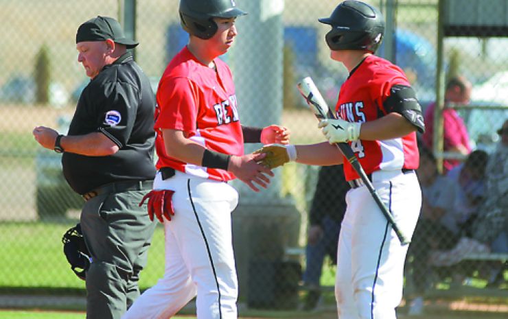 Redskins even season series with Woodward with 6-4 win