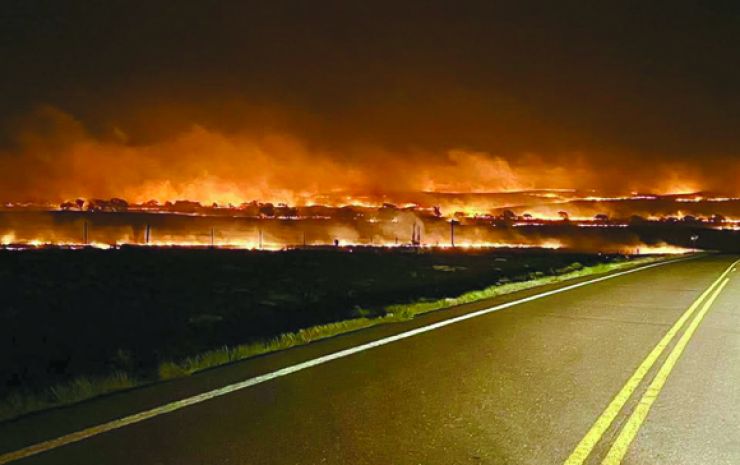 Wildfires contained in Meade Co.