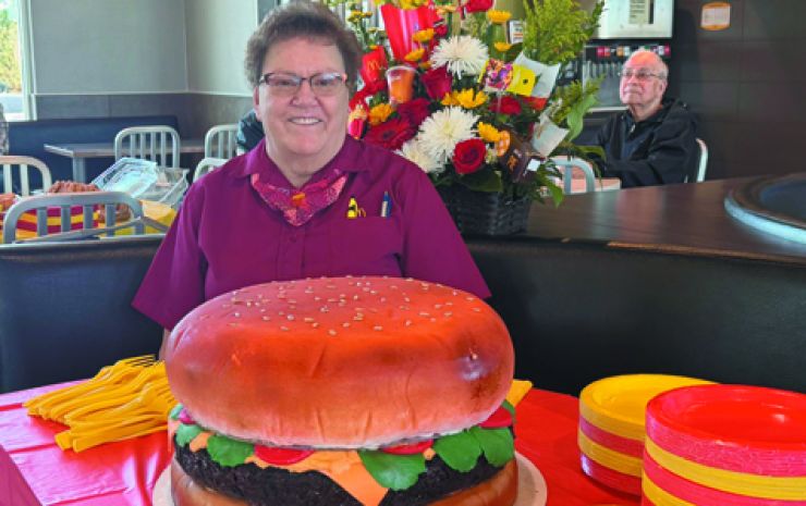 Fran Graves celebrates 50 years of service at McDonald’s