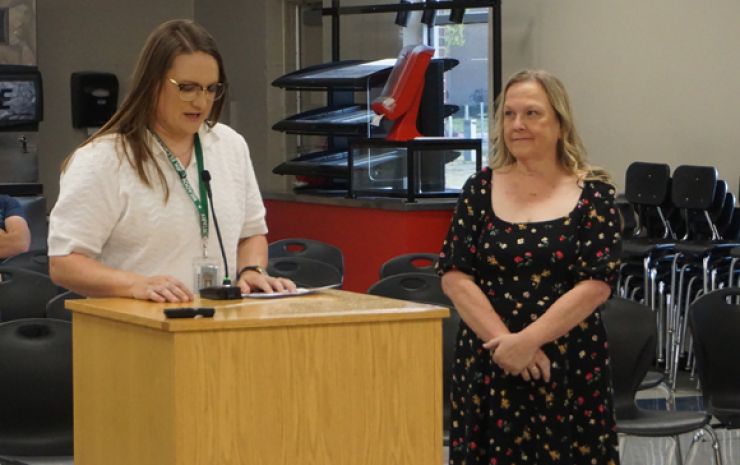 Classen named final Educator of the Month for school year