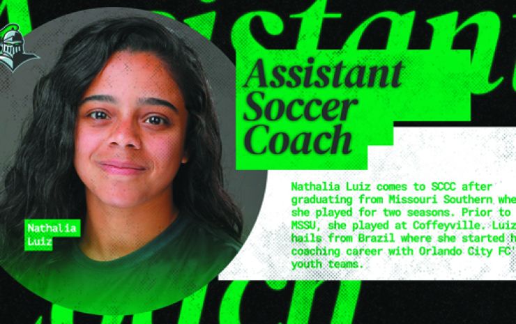 Luiz joins SCCC women’s soccer staff