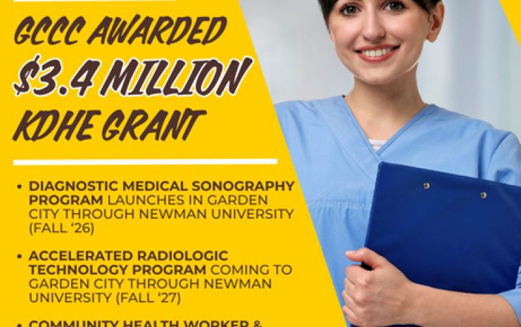 GCCC awarded $3.4 million grant to expand regional healthcare workforce and training opportunities