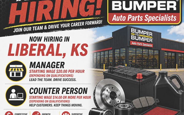 Bumper to Bumper now hiring (paid advertisement)