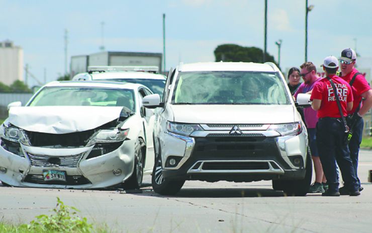 Accident results in multiple injuries