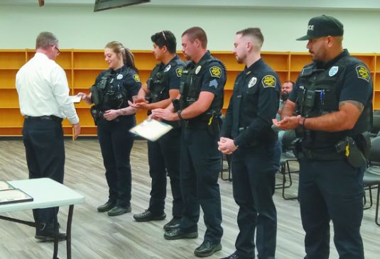 Crew recognized for fighting devastating house fire