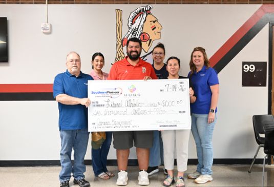 H.U.G.S. makes $6,000 donation to LHS