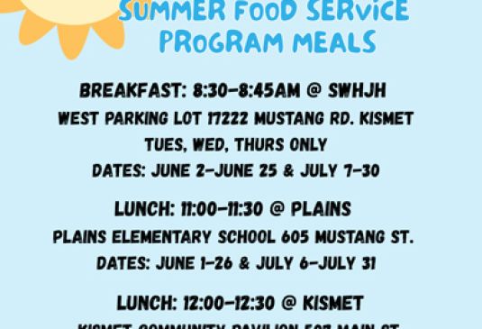 USD 483 starting summer meals program Monday