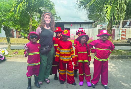 Zoe Martin was ON A MISSION in Peru